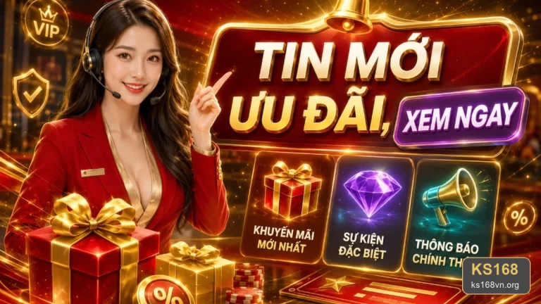 Tin khuyến mãi KS168: Cách nhận diện thông báo giả mạo và kênh hỗ trợ chính thức – ks168vn.org