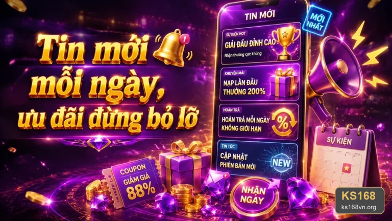 Khuyến mãi KS168: Kiểm tra thời hạn, đối tượng áp dụng và giới hạn nhận thưởng trước khi tham gia – ks168vn.org