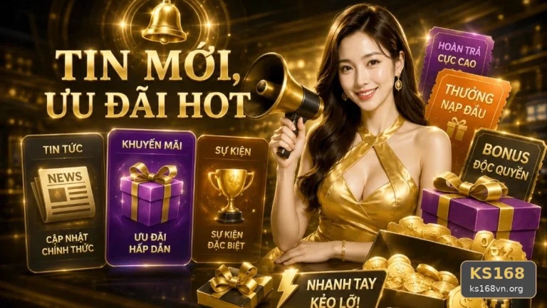 Đọc Chi Tiết Giao Diện Khuyến Mãi KS168 Tại ks168vn.org: Hướng Dẫn Đọc Dữ Liệu Tin Mới, Ưu Đãi Và Điều Kiện Nhận Thưởng – Góc Kiểm Chứng Theo Tên Miền